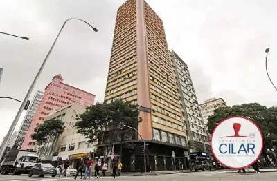 Imobiliária cilar vende sala/conjunto comercial no centro com 39,88 m², ref. 100605.001-cilar