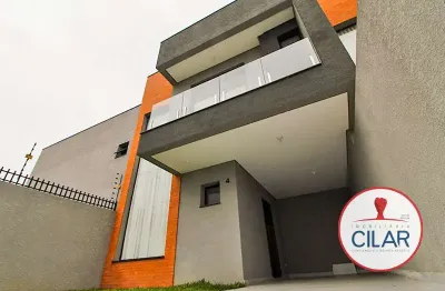 Imobiliária cilar vende sobrado 3 quartos no portão com 120,82m², ref. 100911.001-cilar