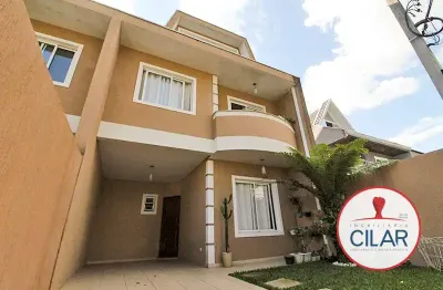 Imobiliária cilar vende sobrado 3 quartos no boqueirão com 142,44m², ref. 100578.001-cilar