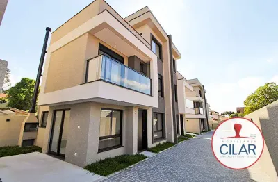 Imobiliária cilar vende sobrado tríplex 3 quartos no portão com 109,78m², ref. 100949.002-cilar