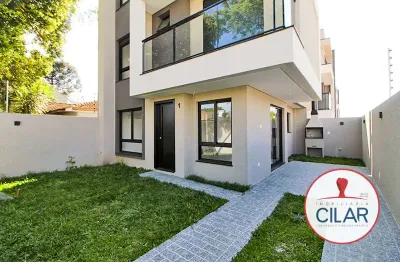 Imobiliária cilar vende sobrado tríplex 3 quartos no portão com 122,06m², ref. 100949.001-cilar