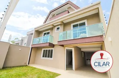 Imobiliária Cilar Vende Sobrado 3 Quartos no Santa Felicidade com 192,35m², Ref. 100967.001-CILAR