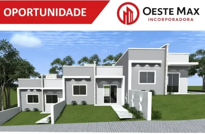 Casas geminadas no bairro mirante o trevo, são 03 casas, com sobra de terreno e com espaço privado.