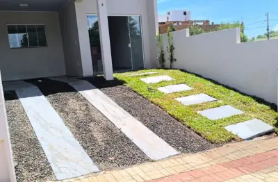 Casa geminada no bairro araras em chapecó, com otimas condićões de parcelamento