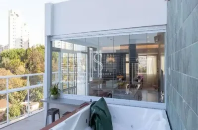 Condomínio páteo mondrian, vila romana - cobertura de 250m² com 3 suites, 4 banheiros e 3 vagas
