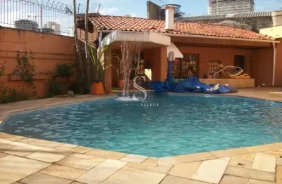 Casa assobradada residencial a venda com 600m² 5 dormitórios 2 suítes e 6 vagas no brooklin novo sp