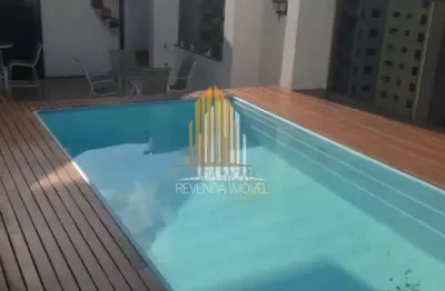 Cobertura duplex a venda no edifício castel de ravena do campo belo com 5 suites 4 vagas em 450m² co