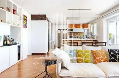 Apartamento duplex alto padrão no itaim bibi de 155m² com 2 suítes e 2 vagas à venda.