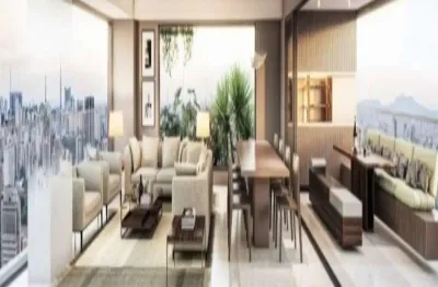 Apartamento com 1 por andar, localizado itaim bibi com 3 suítes