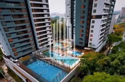 Oportunidade única: apartamento de luxo à venda no brooklin novo, mobiliado. 3 quartos, 3 suítes, 3 salas, 5 banheiros, 2 vagas de garagem, 147m². varanda gourmet.