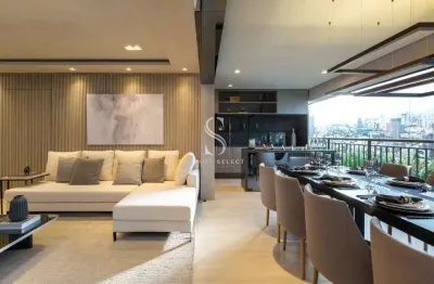 Apartamento de 156m² com tres dormitorios, duas suites e duas vagas em skyline jocket butantã.  skyl