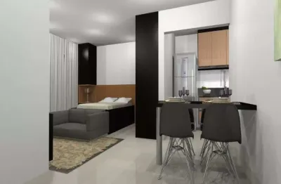 Studio a venda 43m² sendo 01 dormitório e 1 banheiro e varanda casa verde
