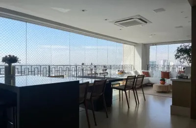 Apto. alto padrão à venda, 300 metros quadrados ampla sala com vista do skyline da cidade 3 quartos 4 vagas no cidade jardim - jardim panorama - são paulo - sp