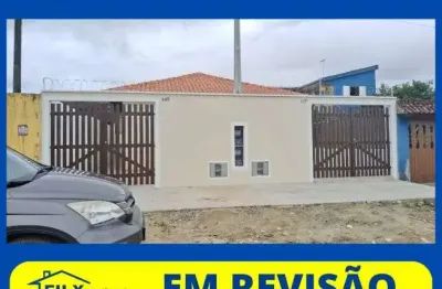 Casa para venda em itanhaém, são fernando, 2 dormitórios, 1 banheiro, 2 vagas