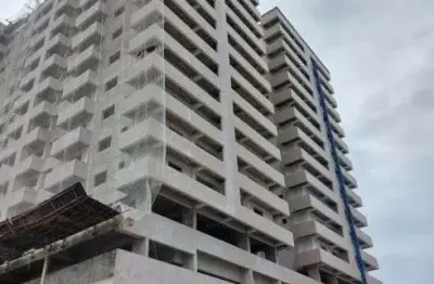 Apartamento para venda em praia grande, caiçara, 2 dormitórios, 1 suíte, 1 banheiro, 2 vagas