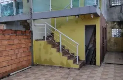 Casa sobreposta para venda em itanhaém, palmeiras, 2 dormitórios, 1 banheiro, 1 vaga