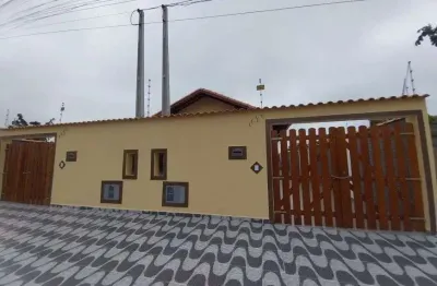 Casa para venda em itanhaém, nova itanhaém, 2 dormitórios, 1 suíte, 1 banheiro, 2 vagas