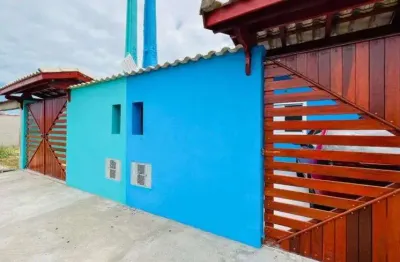 Casa para venda em itanhaém, guacyra, 2 dormitórios, 1 suíte, 1 banheiro, 2 vagas