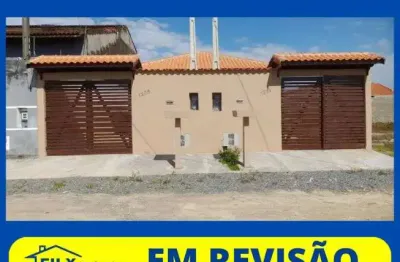 Casa para venda em itanhaém, recanto dos bandeirantes, 2 dormitórios, 1 banheiro, 1 vaga