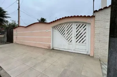 Casa para venda em itanhaém, gaivota, 3 dormitórios, 1 suíte, 1 banheiro, 3 vagas