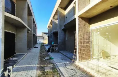 Casa em condomínio para venda em itanhaém, gaivota, 2 dormitórios, 1 banheiro, 1 vaga