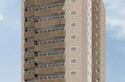 Apartamento para venda em praia grande, balneário flórida, 2 dormitórios, 1 suíte, 1 banheiro, 1 vag