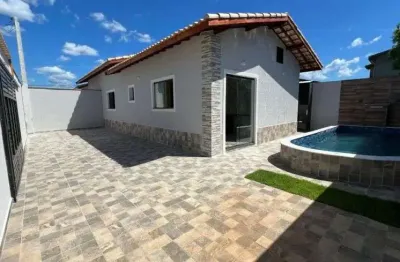 Casa para venda em itanhaém, bopiranga, 3 dormitórios, 1 suíte, 1 banheiro, 2 vagas