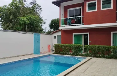 Casa em condomínio para venda em itanhaém, suarão, 2 dormitórios, 2 suítes, 1 banheiro, 1 vaga