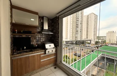 Apartamento  semi-mobiliado condomínio horizonte campolim com varanda