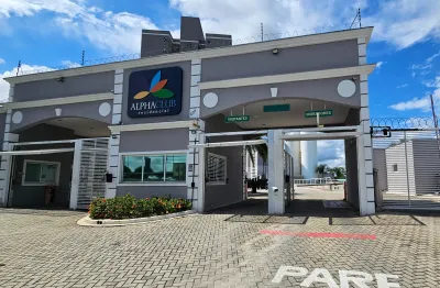 Apartamento térreo com varanda no alpha club votorantim-sp