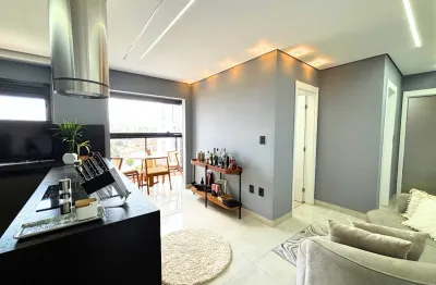 Apartamento 2 dormitórios com suíte e varanda grill no condomínio premium pagliato