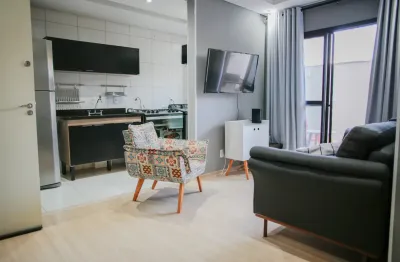 Apartamento garden 1 dormitório com quintal privativo – jardim são carlos  próximo ao parque campolim