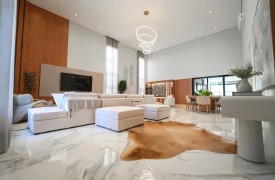 Casa térrea alto padrão  4 suítes porteira fechada saint patrick sorocaba