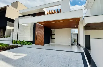 Casa térrea 3 suítes escritório com piscina no cyrela landscape