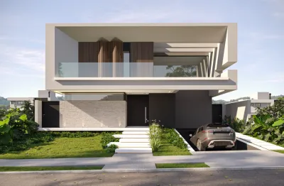 Maravilhoso sobrado exclusivo alphaville 5 suítes 4 vagas de garagem