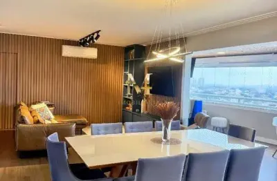 Apartamento veredas do sol, 3 dormitórios – jardim aquarius – mobiliado