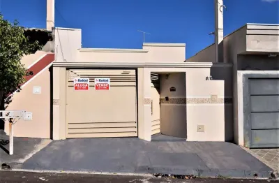 Casa com 133,84m² de área total, duas garagens e dois quartos a venda em birigui sp