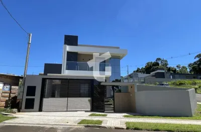 Casa nova à venda no bairro cadorin - loteamento tumelero - pato branco pr.
