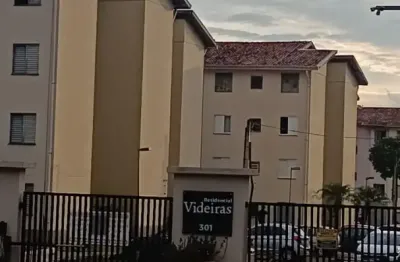 Apartamento 2 dormitórios, 48 metros, bairro morada das vinhas, condominio residencial videiras. terreo, otimo para idosos e cadeirantes, sensação de casa.  quitado, sem dividas, dá financiamento