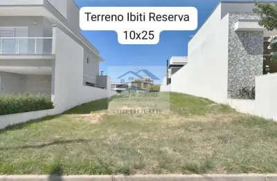 Condomínio ibiti reserva - terreno à venda no bairro parque ibiti reserva - sorocaba/sp