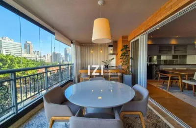 Apartamento com 4 suítes, 274 m² - venda por r$ 7.980.000 ou aluguel por r$ 52.607/mês - itaim - são paulo/sp