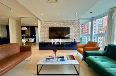 Apartamento com 3 suítes à venda, 127 m² por r$ 3.650.000 - vila olímpia - são paulo/sp