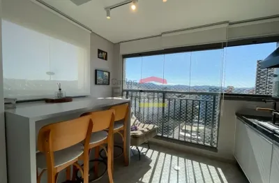 Apartamento novo de 64m², andar alto com varanda gourmet, 1 vaga, à 100 metros do metrô tucuruvi.