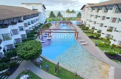 Aprtamento mobiliado em condomínio beira mar na praia  tamandaré - pe