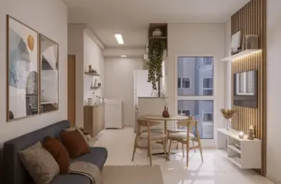 Apartamento 2 quartos no granja marileusa com piscina, academia e segurança