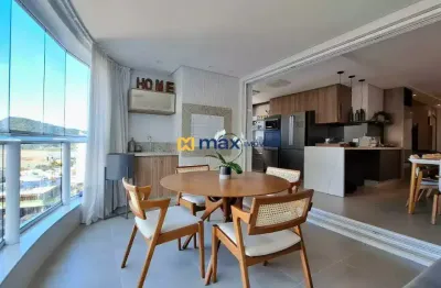 Excelente apartamento semi mobiliado, alto padrão com 3 suítes próximo marina no bairro fazenda em itajaí