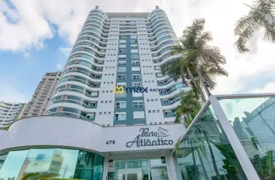 Apartamento alto padrão vista mar com 3 suítes à venda no bairro centro em itajaí
