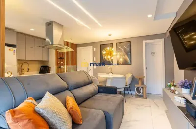 Amplo apartamento semi mobiliado à venda com 2 suítes no bairro ressacada em itajaí