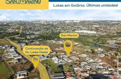 San marino loteamento goiânia lotes a prestação.  loteamento san marino  conheça uma das regiões que mais cresce em goiânia! localizado na continuação da av. leste-oeste ao lada do parque industrial j