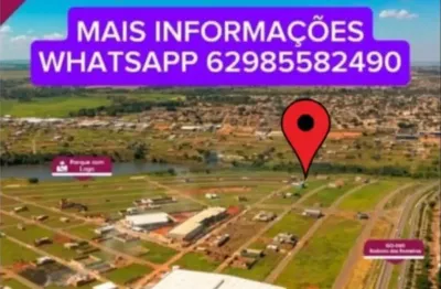 Residencial luzia monteiro trindade as margens da rodovia dos romeiros, logo depois da coca cola. um belíssimo loteamento com um lago espetacular. residencial luzia monteiro tem  lotes com 240 metros 